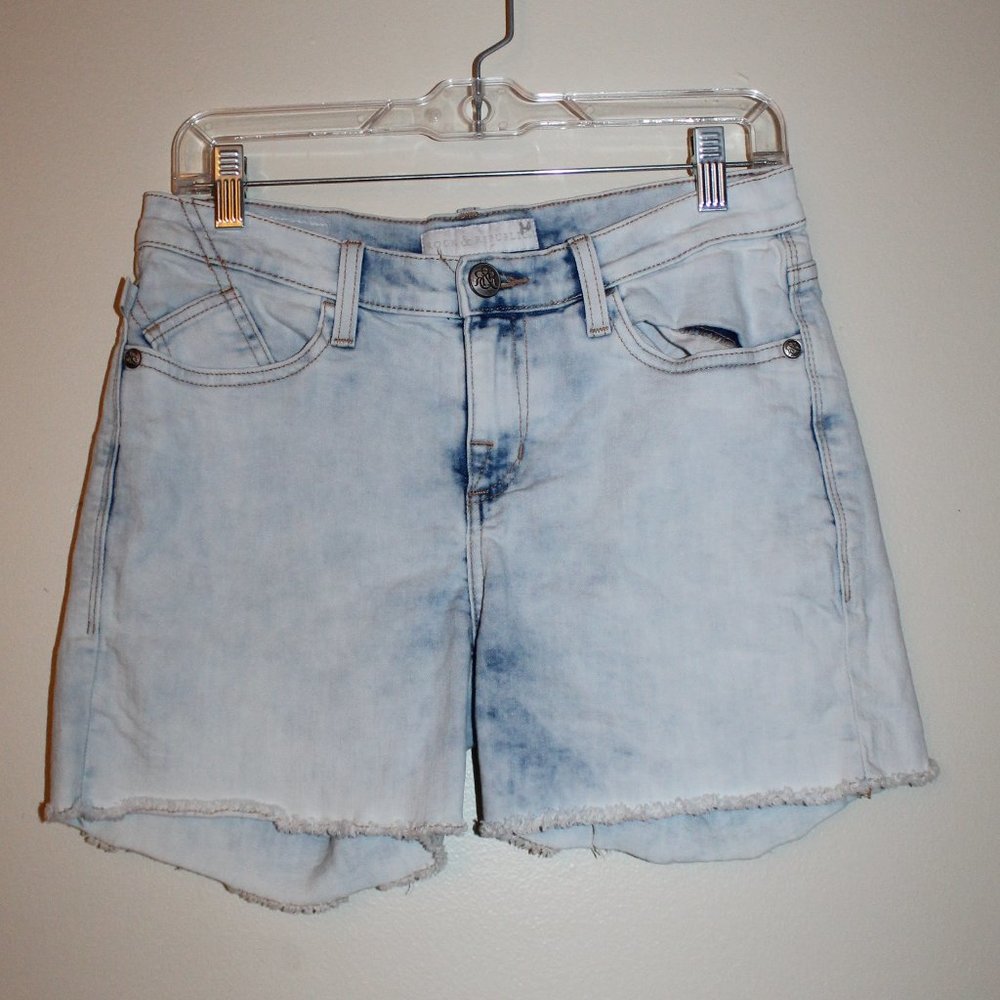 Rock & Republic Bumpershoot Denim Shorty Shorts 8